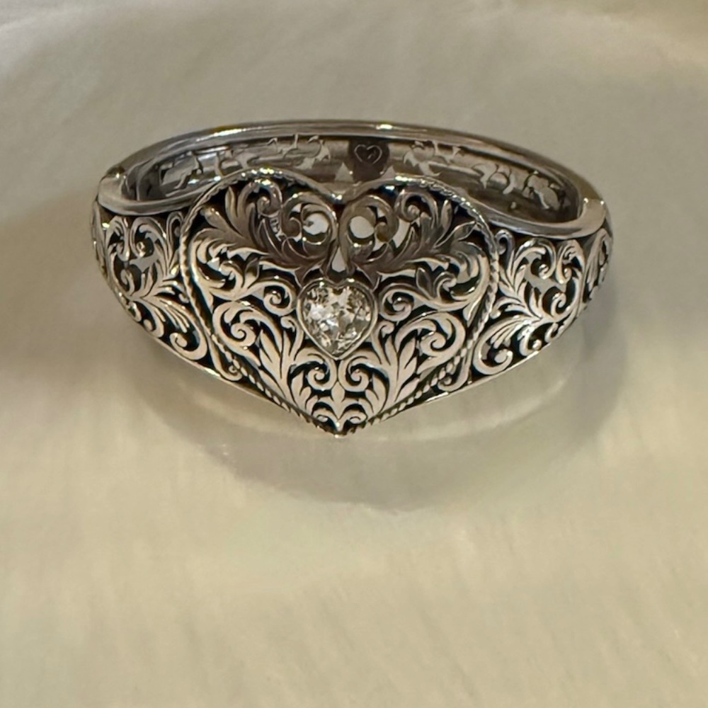 Brighton Heart Bangle Rare Find NWT